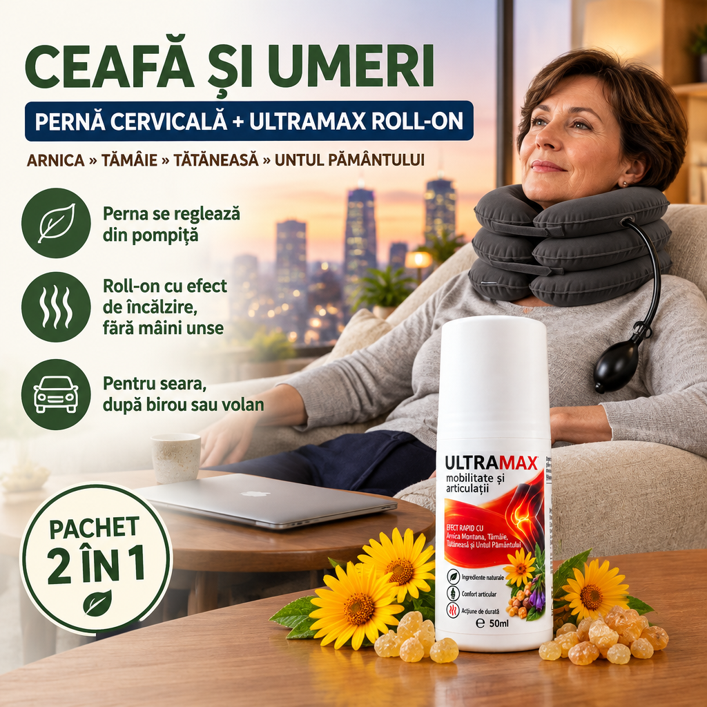 Perna cervicală + Ultramax (TT)