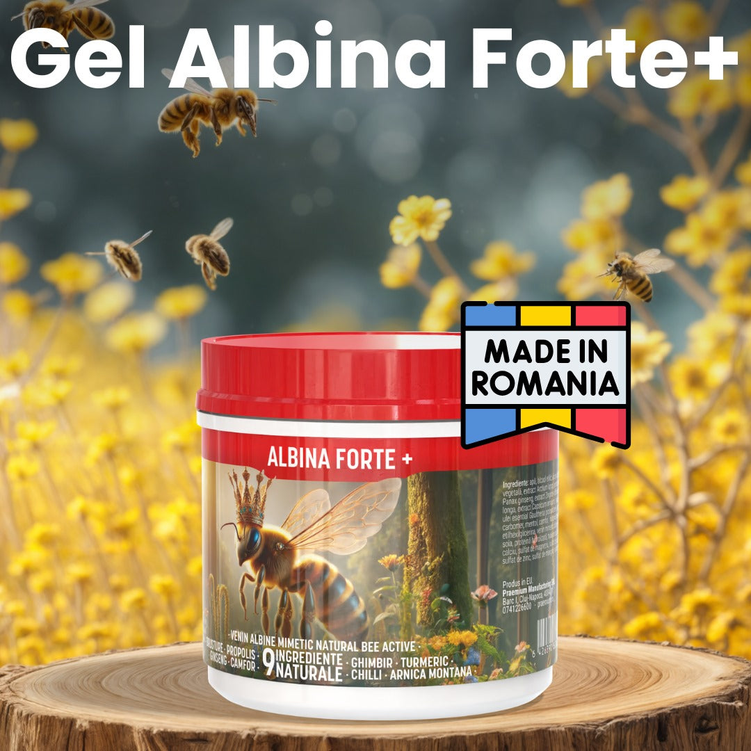 GEL ALBINĂ FORTE+ (LP NOU CDM)