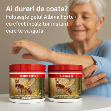 2 x Gel Albină Forte + special pentru dureri de coate
